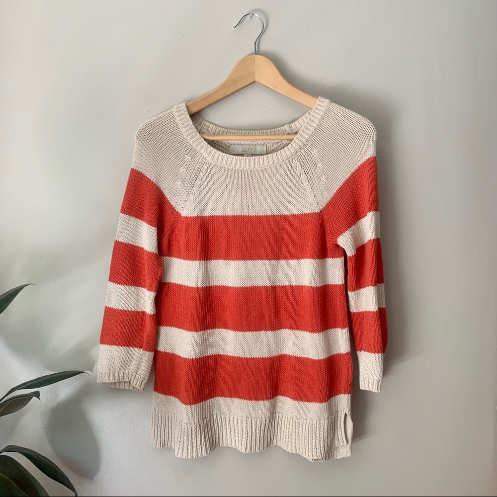 Loft Striped Sweater
